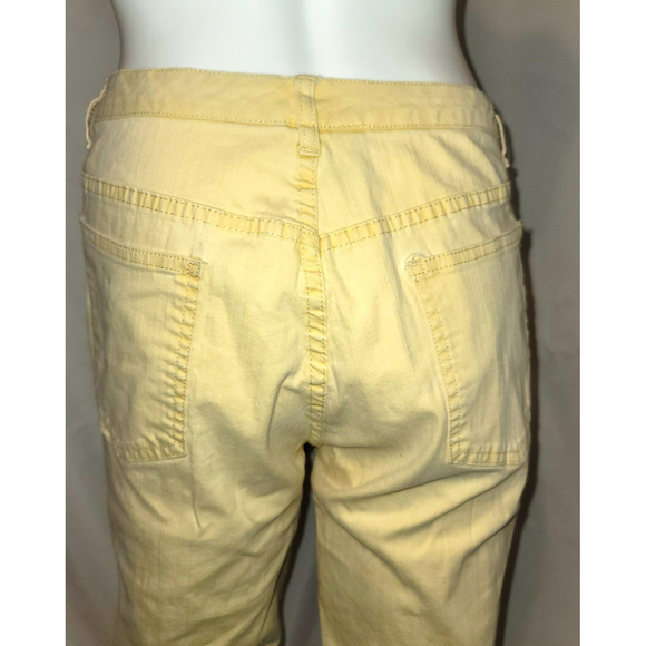 Additions by Chicos Banana Yellow Capris Jeans - Size 0/4 - Picture 5 of 10